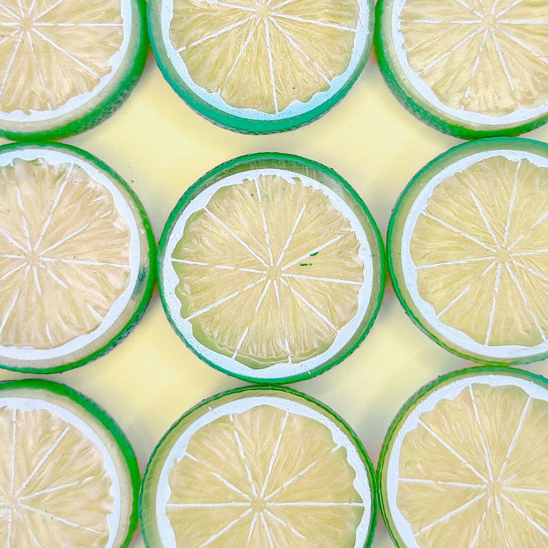 Fake Lime Slices & Blocks