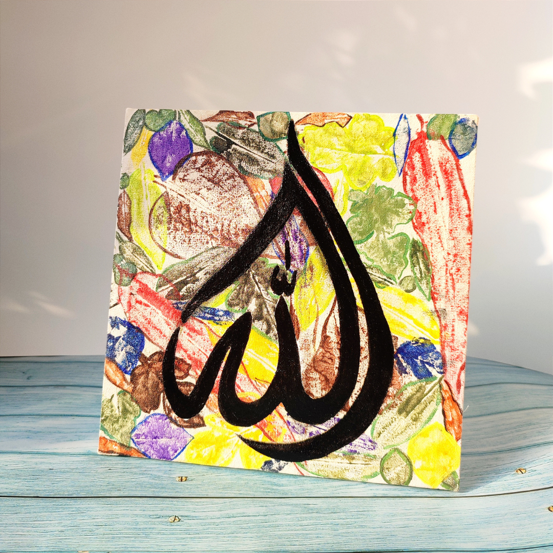 Handmade Calligraphy 12x12 inches